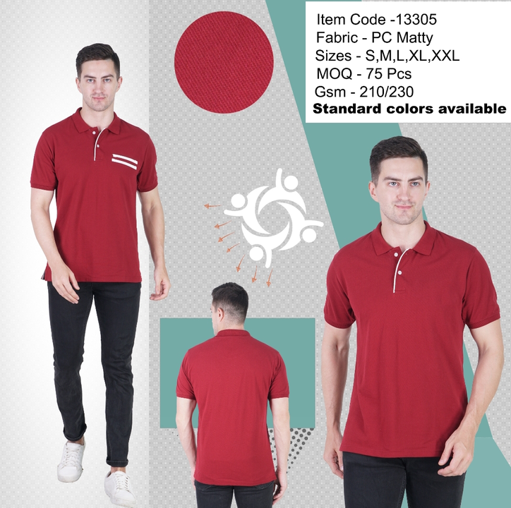 Men Polo Premium T-shirt uploaded by business on 9/14/2023