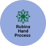 Business logo of Rubina Hand Process