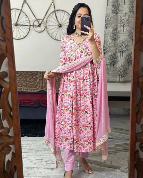Aliya cut uploaded by Jaipuri Fashion Point  on 9/15/2023