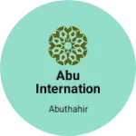 Business logo of Abu international