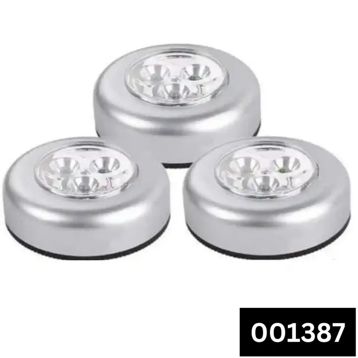 Plastic led door light white (pack of 3 pieces) uploaded by business on 9/15/2023