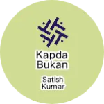 Business logo of Kapda bukan