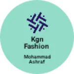 Business logo of KGN FASHION