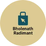 Business logo of Bholenath radimant