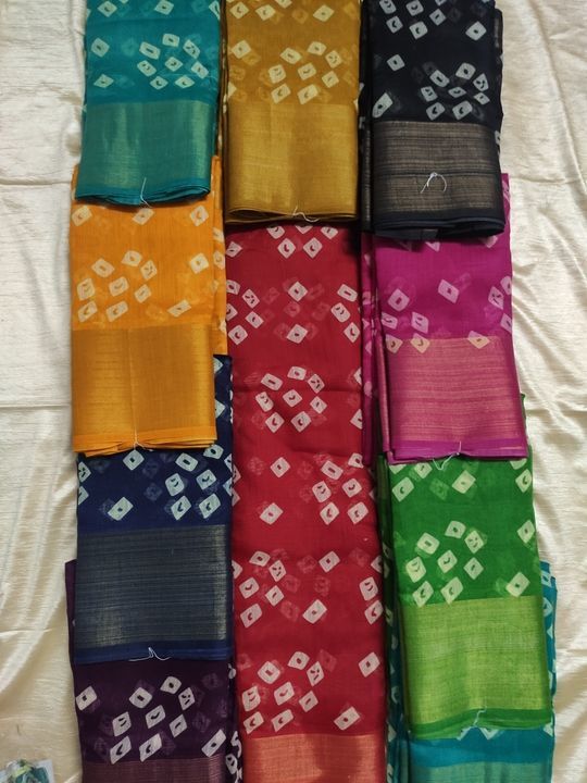 *Suhag Kariya creation*

Saree Fabric: Cotton silk
Blouse: Running Blouse
Blouse Fabric: Cotton
Mult uploaded by Suhag kariya on 3/21/2021