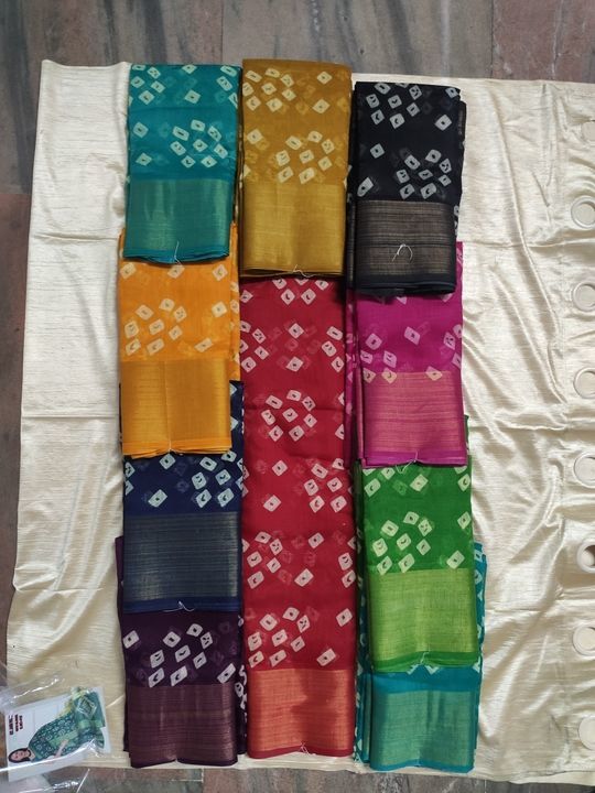 *Suhag Kariya creation*

Saree Fabric: Cotton silk
Blouse: Running Blouse
Blouse Fabric: Cotton
Mult uploaded by Suhag kariya on 3/21/2021