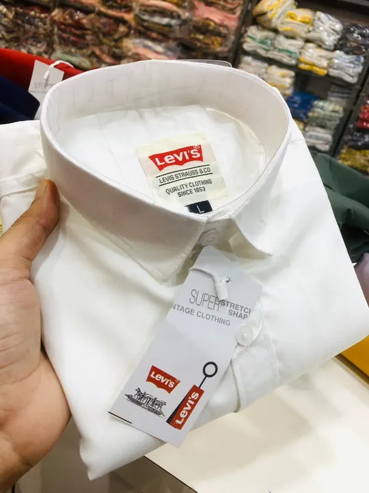 Levi's laffer cotton premium quality shirt  uploaded by Panther garments - manufacturing  on 9/15/2023