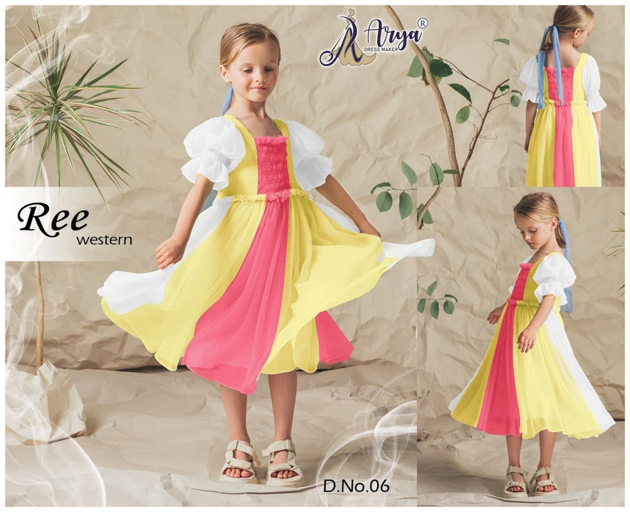 Ree Aryadress Girls Frock uploaded by business on 9/15/2023