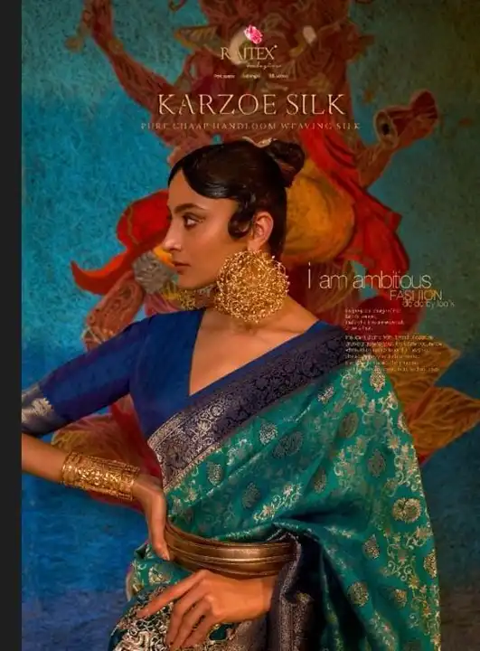 Karzoe Silk Rajtex Sarees uploaded by Kavya style plus on 9/15/2023