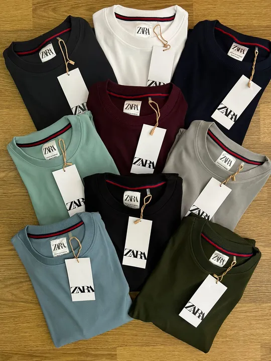 Zara branded t shirts uploaded by business on 9/15/2023