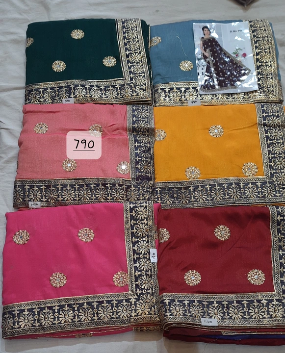 Saree with work uploaded by business on 9/15/2023