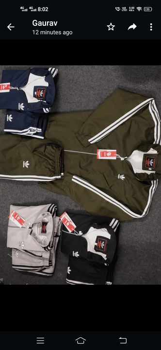 ADIDAS TRACKSUIT ( IMPORTED TPU FEBRIC ) uploaded by RB SPORTS WEAR on 9/15/2023