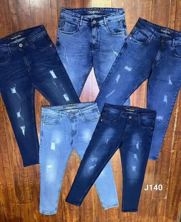 FUNKY DAMMAGE TONE JEANS 28,30,32,34,36 ( cotton by cotton) uploaded by business on 9/15/2023