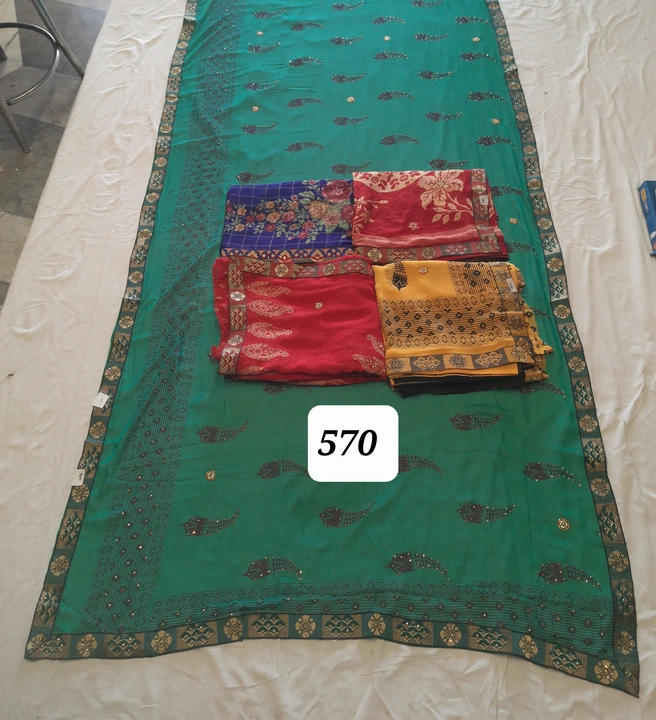 Saree with box uploaded by S. S. Selection on 9/16/2023