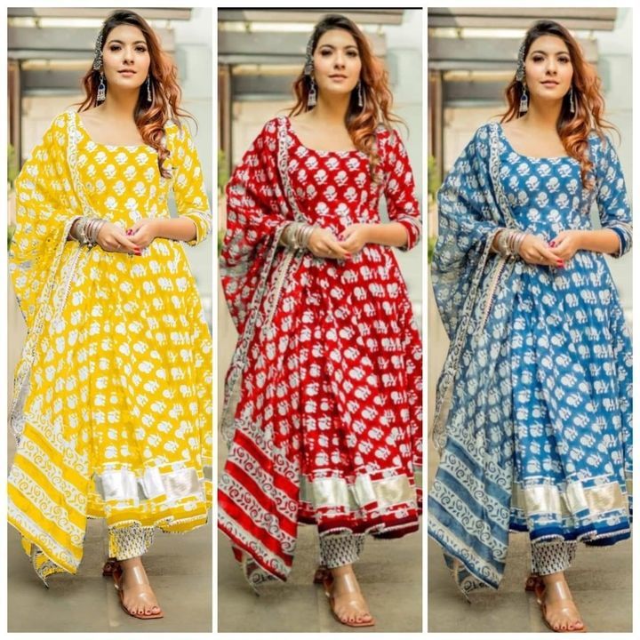 Post image https://chat.whatsapp.com/LHrUg8epRPW2f4i1boIOJl
Mob. 9660827791
*Combo offer*
👉Fabric - Rayon 
👉Frok style kurti with pent 
&amp; cotton duppta 
👉Size - M TO XXL 

👉 *Combo Price - 2099/-* 🏃‍♀️

*👉 3 colors available* 

👉 *Free shipping*

🍀🍀🍀🍀🍀🍀🍀🍀🍀🍀