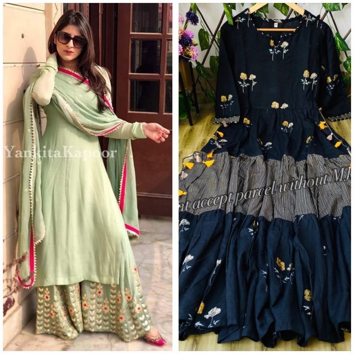 Post image Mob.9660827791
🏹 Rm presenting best combo* *with best price* 💚💚💚

*Big Festival Sale Offer*7day Full stok💞💞

*Superb Quality*💃🏻💃🏻


*BUMPER  DHAMAKA SAVING COMBOS OF 2 DRESSES⚜*
🤩🤩🤩🤩🤩🤩🤩🤩

 *Size m-L XL xxl 
          38  /40/42/44

👑 *Combo prise =1299

Free shipping ⬅️