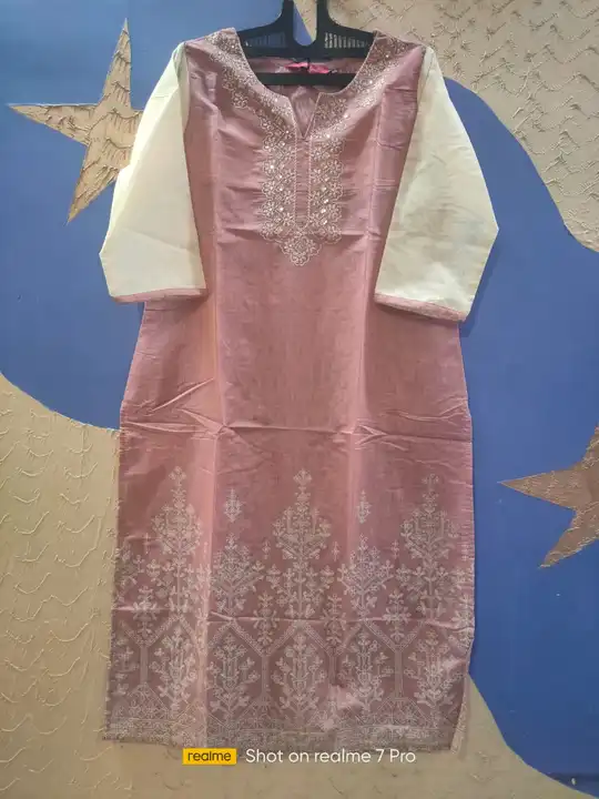 Cotton Kurti with hand work  uploaded by House Keepingg on 9/16/2023