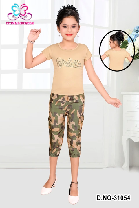 Military Design Capri Top (size 22/32) FATIMAH CREATION uploaded by business on 9/16/2023