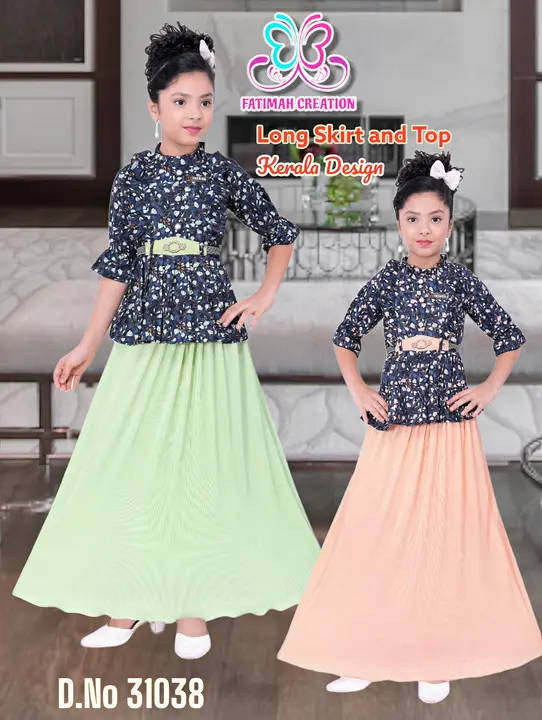 Long Skirt & Top Kerala Western Taste (size 22/32) FATIMAH CREATION uploaded by business on 9/16/2023