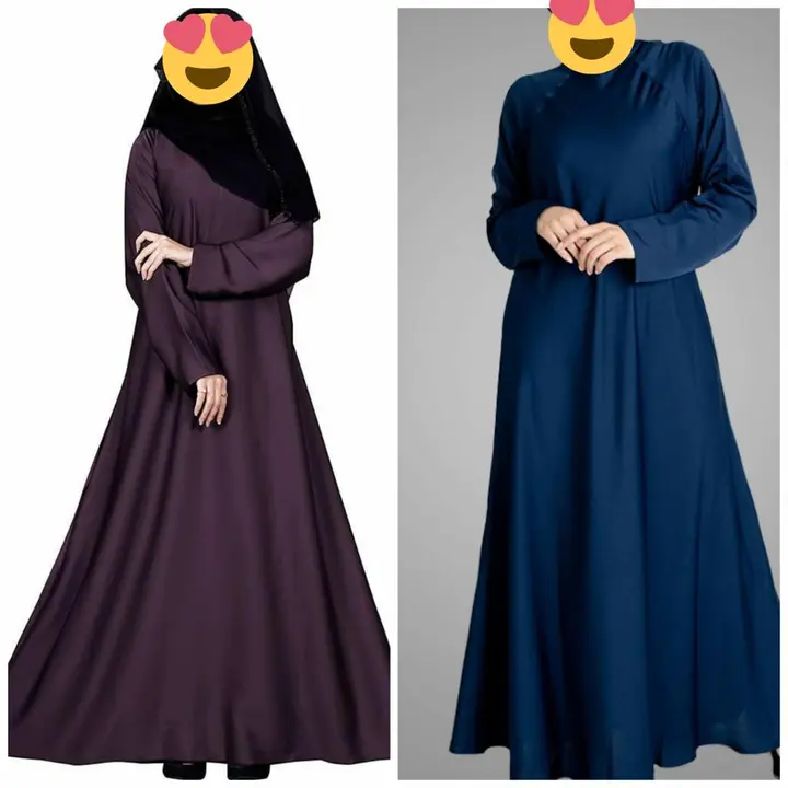 NIDA FABRIC SIMPLE DEALY WEAR BURKHA  uploaded by business on 9/16/2023