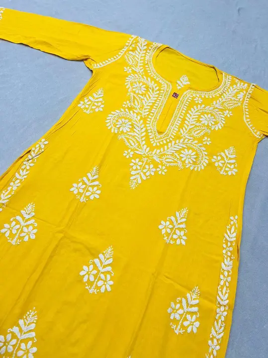 reyon plus kurti  uploaded by S.a chikan on 9/16/2023