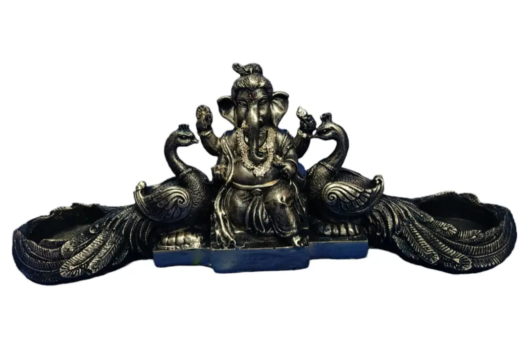 Ganesha with T-Light  uploaded by business on 9/16/2023