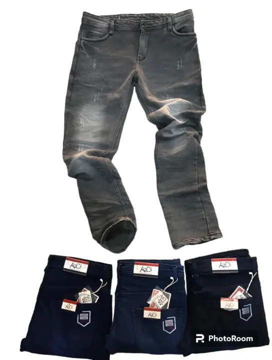 Cotton Knitted Denim Jeans / Cod Available / Starting Price  uploaded by business on 9/16/2023