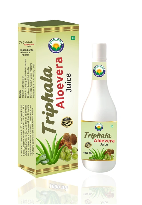 Alovera with triphala juice  uploaded by business on 9/16/2023