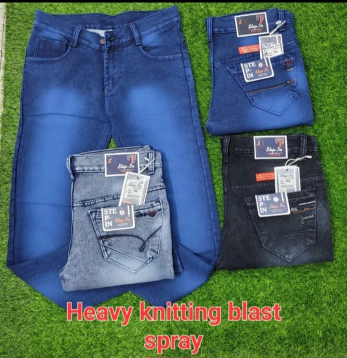 Heavy knitting blast Mens jeans. uploaded by MAMTA COLLECTIONS on 9/16/2023