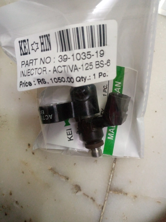 Injector bs6 activa 125cc uploaded by Sai carburettor parts and auto parts on 9/16/2023