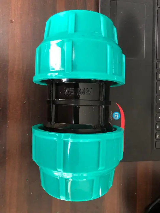 COUPLER FOR HDPE PIPE / COMPRESSION COUPLER  uploaded by SDN NETWORK SOLUTION on 9/16/2023