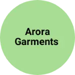 Business logo of ARORA garments