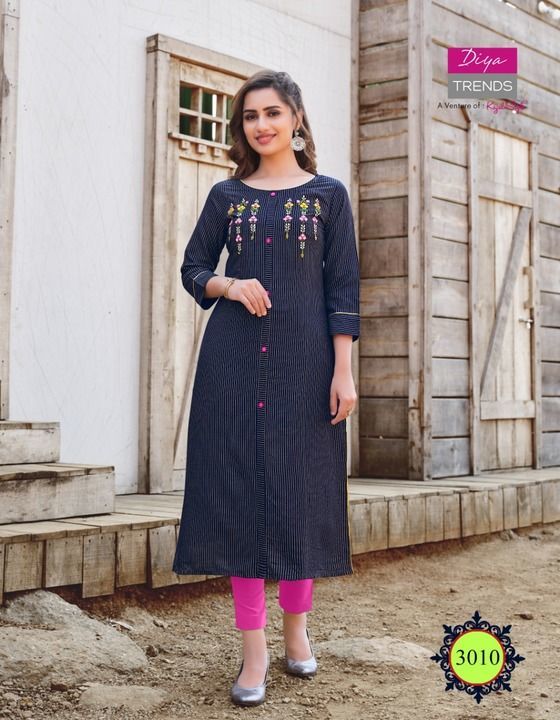 NEW BRANDED KURTI uploaded by Bhikshu collection on 3/21/2021