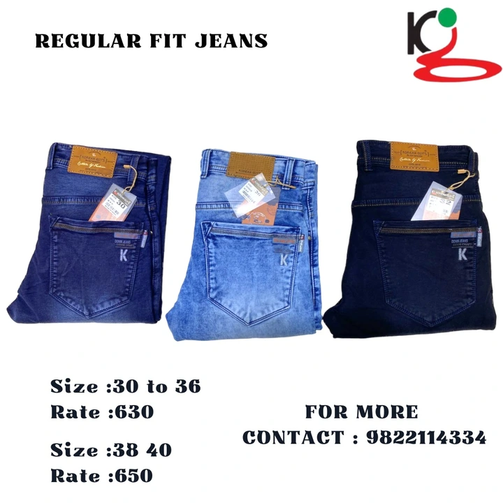 Regular fit Jeans  uploaded by business on 9/16/2023