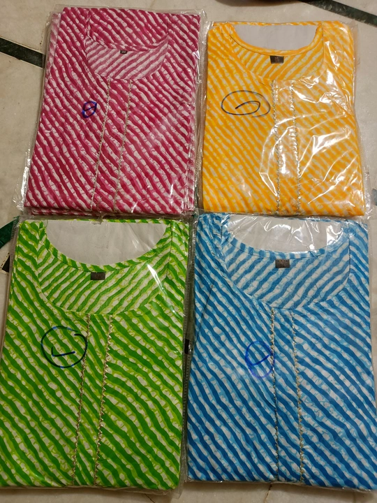 Lehriya kurti uploaded by M.S. collection on 9/16/2023