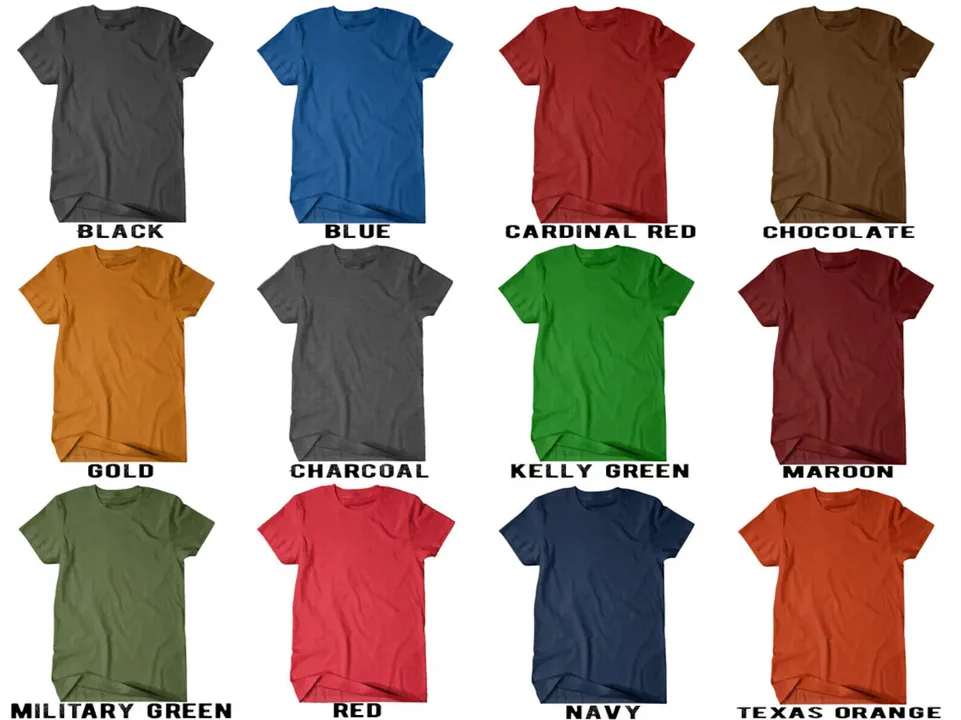 Round Neck T-shirts 👕👚( Gol Gala ) uploaded by NRD Fashion Store on 9/16/2023