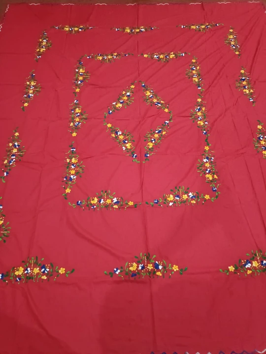 Post image HAND embroidery bed sheet