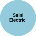 Business logo of Saini electric