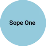Business logo of Sope one