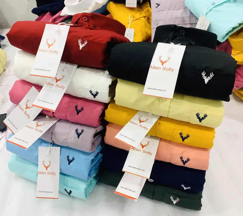Post image plain shirts 💯 
Size M.l.xl.xxl
Fabric laffer
Colours 12
Moq 48 pieces
Single piece box packing
Limited stock book fast
For rates msg us 💯