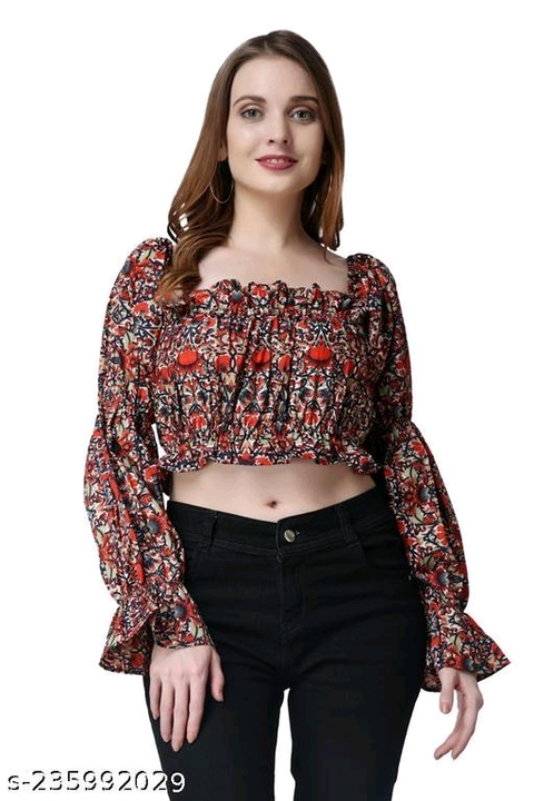 Crop tops for Girls for party wear uploaded by business on 9/17/2023