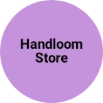 Business logo of Handloom store