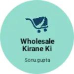Business logo of Wholesale kirane Ki Dukaan