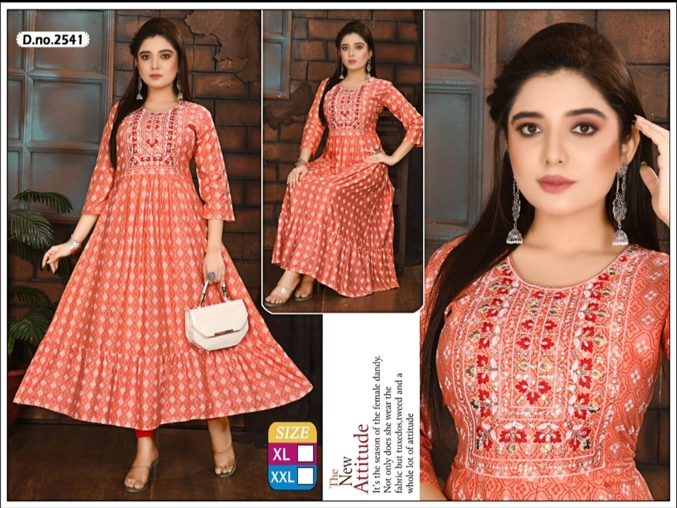 Embroidery Kurti uploaded by RJ Creation on 9/17/2023