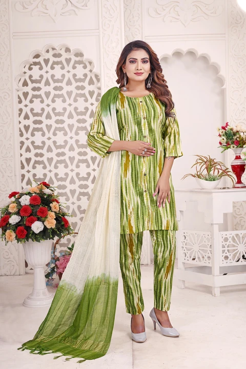Kurta set with dupatta in festival collection  uploaded by business on 9/17/2023