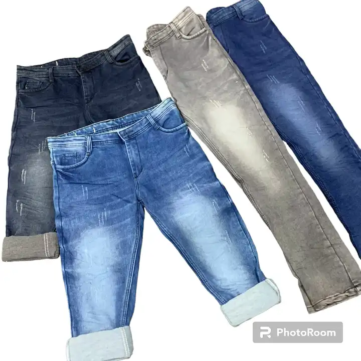 Cotton Knitted Denim Jeans / Cod Available / Starting Price  uploaded by business on 9/17/2023