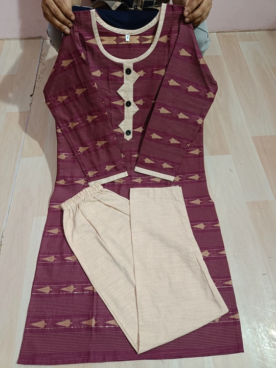 Women kurti with pajama  uploaded by FARMAN COLLECTION  on 9/17/2023
