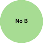 Business logo of No B