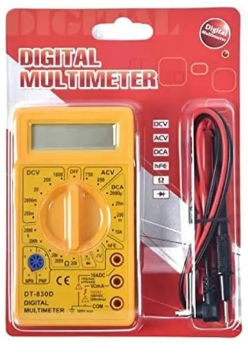 DT830D yellow multimeter  uploaded by Smart sun Technologiest on 9/17/2023