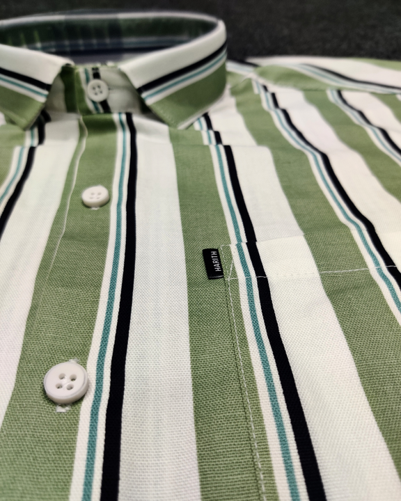 HARITH PREMIUM OXFORD COTTON STRIPED SHIRTS  uploaded by SHIVAM RS on 9/17/2023